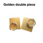 Generic 2 Pc Convenient Smart Phone Holder RING - Golden