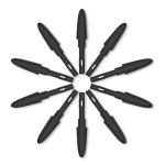 VEIKK P002 10pcs Replacement Pen Nibs Battery Free Stylus