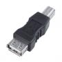 Generic USB Printer Adapter Type A Female - Type B Male