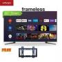 Vitron 32" Inch Smart Android Tv,Frameless, Netflix,Youtube + FREE WALL BRACKET