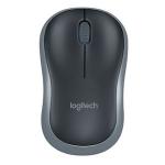 Logitech M185 Wireless Mouse - Black