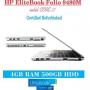 HP SUPER SLIM Refurbished HP EliteBook Folio 9480m, 14" Intel Core I7 4GB RAM/500GB HDD