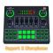 Generic Audio Mixer Live Sound Card ,Support 2 Microphones