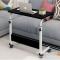 Generic Adjustable Laptop Stand With 4 Rotating 360 Degree Wheels