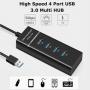 Generic 4 Ports USB 3.0 Multi HUB Splitter Expansion USB