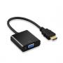 Generic Hdmi To Vga Hdmi To Vga Cable Hd 1080P Oem Custom Production Black  ordinary