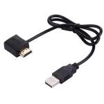 Generic 50cm HDMI Female + Male To USB 2.0 Adapter Cable