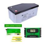 Solar Max 100AH Battery Power Inverter + Charge Controller