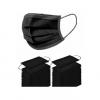 Generic Black 3 Ply Disposable Face Mask (50 Pieces)
