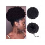 Fashion Afro Hair Bun Extension Colour #1 black + FREE GIFT