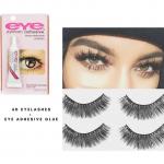 Fashion One Pack False 6D Eyelashes Plus Glue