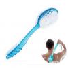 Generic Long Handle Back Shower Exfoliating Brush - Blue