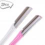 Fashion Eyebrow Shaper Razor Facail Hair Razors- (2 Packs)
