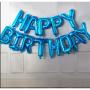 Generic HAPPY BIRTHDAY Foil Balloon Set - Dark Blue