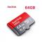 Sandisk 64GB Ultra® MicroSDXC Memory Card  C10  Micro SD