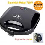 Annov Sandwich Maker-750W