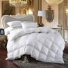 DONG FANG Pure White Duvet Set (1 Duvet 1 Bedsheet 2 Pillowcases)