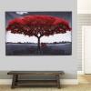 Generic Canvas Painting - Large Red Tree