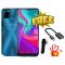 Infinix Hot 10 Lite,6.6",32GB+2GB,5000mAh,4G,Dual Sim-Ocean Wave+FREE OTG,BT Headset