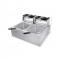 Nunix 6L+ 6L Commercial Double Deep Fryer