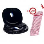 Luminarc Black Square Design Plates - Set of 6 - Black (+ Free Gift Hand Towel).