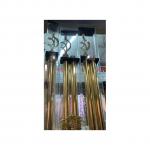 Generic Curtain Rod Double GOLD Adjustable Sizes (1m - 4m)