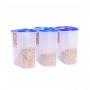 Generic Cereal Storage Containers 3pcs