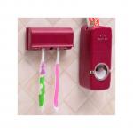 Generic Automatic Toothpaste Dispenser Wiith 5 Toothbrush Holder Stand Set Wall Mount