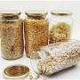 Generic 4 Pcs Glass Storage Jars 500ml Each