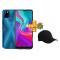 Infinix Hot 10 Lite,6.6",32GB+2GB,5000mAh,4G,Dual Sim-Ocean Wave+FREE Baseball Cap