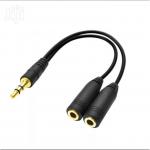 Generic 3.5mm Audio Splitter Cable - Black