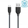 Anker PowerLine Micro USB Cable (3ft) A8132 - Black