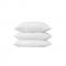 Generic Fluffy Fiber Pillows 3 Pieces In 1 Set -White 600grams