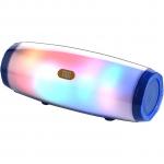 T&G TG165 5W*2 Portable Wireless Speaker Speaker With Dancing LED Flashing Light Mp3 AUX USB FM Radio Stereo Subwoofer(Blue)