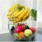 Generic Fruit Basket Rack Stand With Banana Holder - Chrome