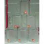 Generic Glass Coffee Tea Mug - Set Of 6 - Large Capacity