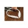 Generic Wireless Bluetooth Earphone Headset - White.