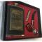 Generic Leather Cover Hip Alcohol Whisky Jack Daniels Flask Gift Set