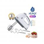 Nunix Electric Hand Mixer Whisk Egg Beater Cake Baking Mixer