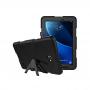 Generic Samsung Galaxy Tab A 10.1 With S Pen Case Three Layer Shockproof Heavy Duty Soft Silicone TPU PC Case with Stand Kickstand Cover for Samsung Galaxy Tab A 10.1 With S Pen SM-P585 SM-P580 (10.1")-Black