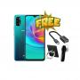 Infinix Hot 10 LITE 6.6", 2+32GB,(Dual)13MP, 5000mAh-Ocean Wave +FREE HEADSET, OTG &Ring