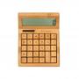 Generic Scientific Solar Energy Calculator 12 Bit 29 Keys Calculator New Design Wooden Solar Power Warped Calculator Yellow