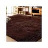 Carpet Vinyl Flooring BROWN Soft Fluffy Carpet 5*8