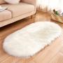Generic Flooring Soft Fluffy Carpet Mat 50x120cm - White