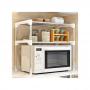 Generic Adjustable Microwave Organizer / Stand-Quite Elegant