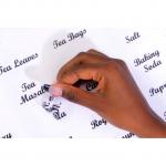 Generic Clear Adhesive Waterproof Jar Labels / Stickers