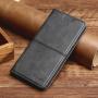 Generic Samsung Galaxy A12 Case Leather Wallet Phone Case Flip Cover - Black