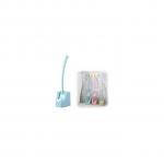 Generic Double Sided Toilet Brush With Holder