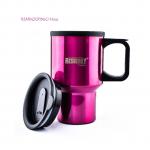 Redberry RSM142 - Stainless Steel Travel Mug - 140oz - Pink