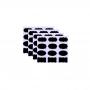 Kitchen 48pcs+pen Water Proof Jar Labels Stickers Pantry Organizer